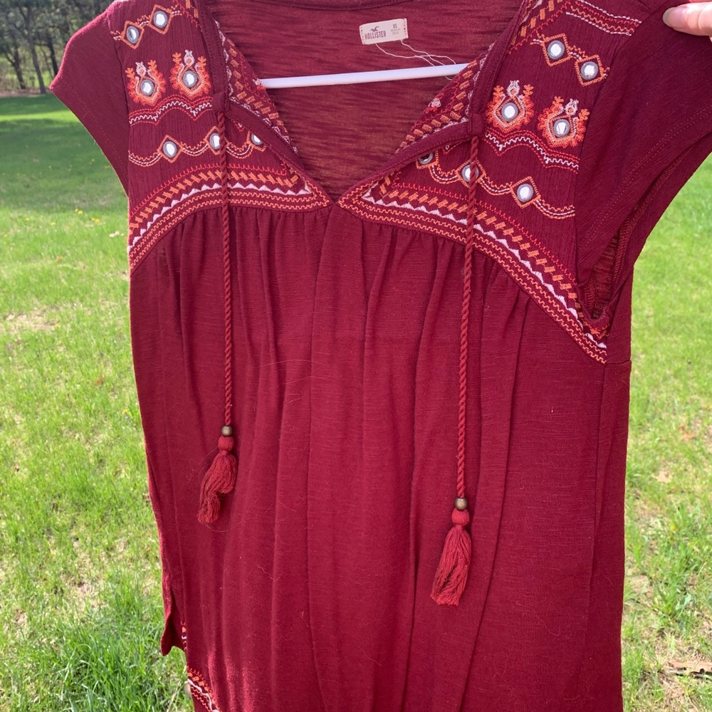 Hollister Peasant Top - XS